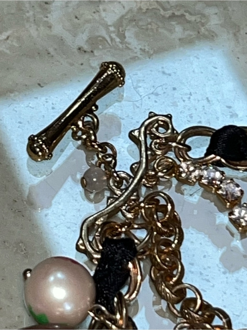 Vintage Betsey Johnson BETSEYVILLE Premier Dollhouse Multi-Strand Bracelet - Picture 11 of 16